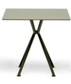 Fischer Möbel Lodge/Nizza Bistrotisch Gestell Aluminium Pulverbeschichtet Anthrazit