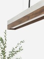 GantLights, Gantlights C2 Nut Pendelleuchte Walnuss Klein