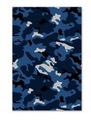 Vondom Rug Camo Blue