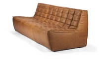 Ethnicraft, Ethnicraft N701 Sofa 3 Seater - Leather