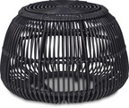 Morosi Antigua Gartenbeistelltisch, 66/43 cm, Schwarz