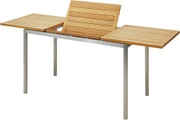 Morosi IBIZA Gartentisch,ausziehbar, Teak/Edelstahl