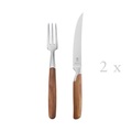 Mono Sarah Wiener - 4tlg. Steak-Set 2 Messer+2 Gabeln