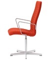 Fritz Hansen OxfordTM Premium 3273P, Stuhl, Mittlerer Rücken, Armlehnen, Stoff