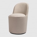 Gubi Tail Lounge Chair - Fully Upholstered High back