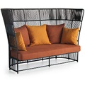 Varaschin Tibidabo Gartensofa mit hoher Rückenlehne
