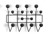 Vitra Eames Hang it all Garderobe schwarz Vitra Black Collection