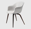Gubi Bat Dining Chair - Fully Upholstered