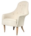 Gubi Adam Chair Fully Upholstered With Balder