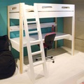 Bopita Fjord Schreibtisch für Hochbett XL weiß