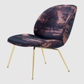 Gubi Beetle Lounge Chair in Dedar A Centre Jour