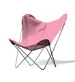 Weinbaums Hardoy Butterfly Chair OUTDOOR Batyline Rosé