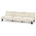 Serax Bench Dreisitzer 273X91 H58 Incl. Outdoor Kissen