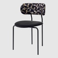 GUBI, Gubi Coco Dining Chair in Dedar Pachisi & Velluto