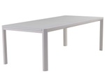 Creative Living Anabel table 220/340x96,5 white/mouse grey glass
