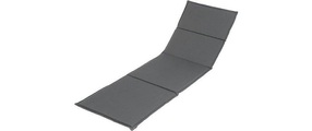 Stern Universal-Liegenauflage ca. 200x74x2 cm Dessin Seidengrau