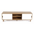 Zago, Zago Meuble TV Chêne et Formica 180 cm Elfy