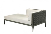 Ethimo Infinity Lounge Daybed rechts, 160 cm