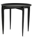 Fritz Hansen Tray Table Klapptisch Schwarzlakiert