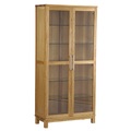 Hans K Inzel Vitrine 2-Door Oak Oiled