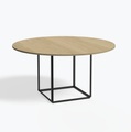New Works Florence Dining Table - Ø 145 cm w. Wood Veneer Table Top