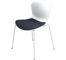 Fritz Hansen NAP KS50, Stuhl, Stapelbar, Sitzpolsterung