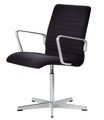 Fritz Hansen Oxford Premium 3271P Stuhl Niedriger Rücken Armlehnen