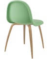 Gubi 53 Fully Upholstered Wooden Base Non-Stackable