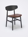 Houe Siko Dining Chair Solid Black Stained Frame