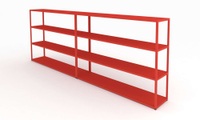 Hay New Order hohes Regal horizontal offen 200 cm breit