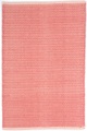 Dash and Albert Herringbone Coral Woven Cotton Rug