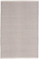 Dash and Albert Herringbone Dove Grey Woven Cotton Rug