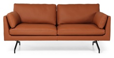 Indera, Indera Leder Sofa Fauve Klein