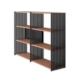 Joval, Joval Shelf Rebar 3.3 Nussbaum Graphitschwarz