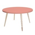 Jungle by Jungle Table basse enfant ronde My Lovely Ballerine Ht 37 cm Hêtre 4 coloris
