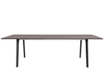 Fritz Hansen, Fritz Hansen Pluralis Ks412B Tisch 242X120 Cm Schwarze Pulverbeschichtete Beine