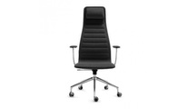 Cappellini, Cappellini Lotus High Bürostuhl mit Rollen