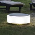 Modoluce Atollo D70 Beleuchteter Sitz mit Auflage(3 Beine)