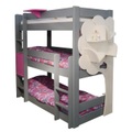 Mathy by Bols, Mathy by Bols Dominique 196 Triple Bunk Bed Inseparable
