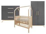 Bopita My First House + Kyan Babyzimmer 3-TLG