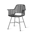 HK Living, HK Living Outdoor Tub Chair Black