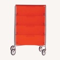 Kartell Mobil 4 Container mit Rollen