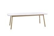Point Round Rechteckig Esstisch 220 cm