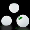 Pedrali Happy Apple Pendel- und Bodenleuchte für den Außenbereich