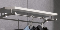 Phos, Phos Wandgarderobe mit MDF Ablage G4-600H