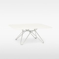 Massproductions, Massproductions Tio Coffee Table with Top Square 85x85