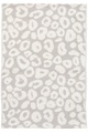 Dash and Albert Spot Pearl Grey Woven Cotton Rug