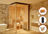 FinnTherm, Sauna-Komplettset Mini-Innensauna