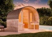 FinnTherm Fasssauna ScandiPod Premium