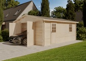 Alpholz, Holzgarage Modell B-70 TE